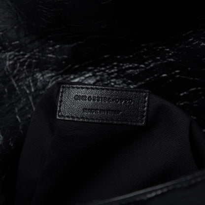Saint Laurent Crinkled Calfskin Matelasse Monogram Medium Niki Chain Satchel Black 10 of 10