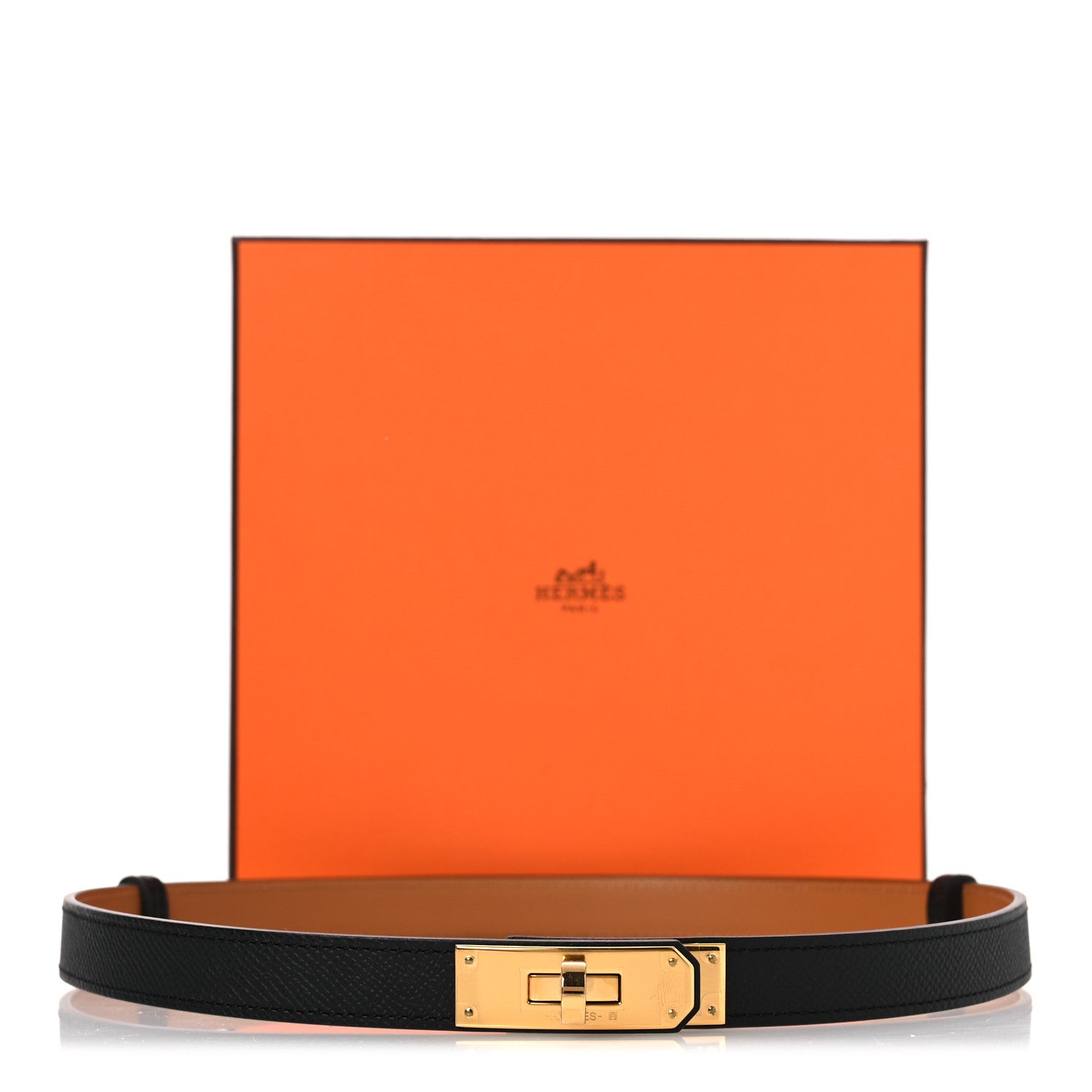 Hermes Epsom Kelly Belt Black 6 of 6