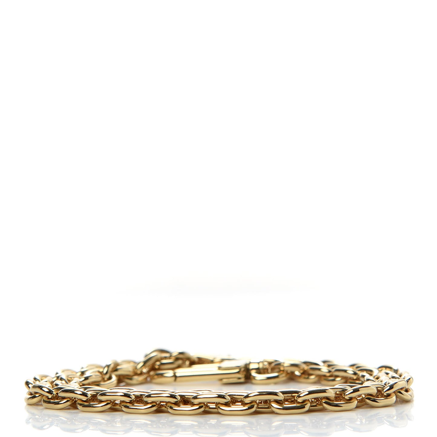 XL Pochette Extender Key Ring Chain Gold