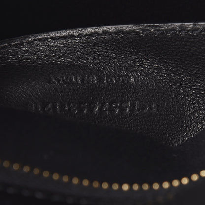 Saint Laurent Shiny Calfskin Medium Uptown Tote Black 8 of 8