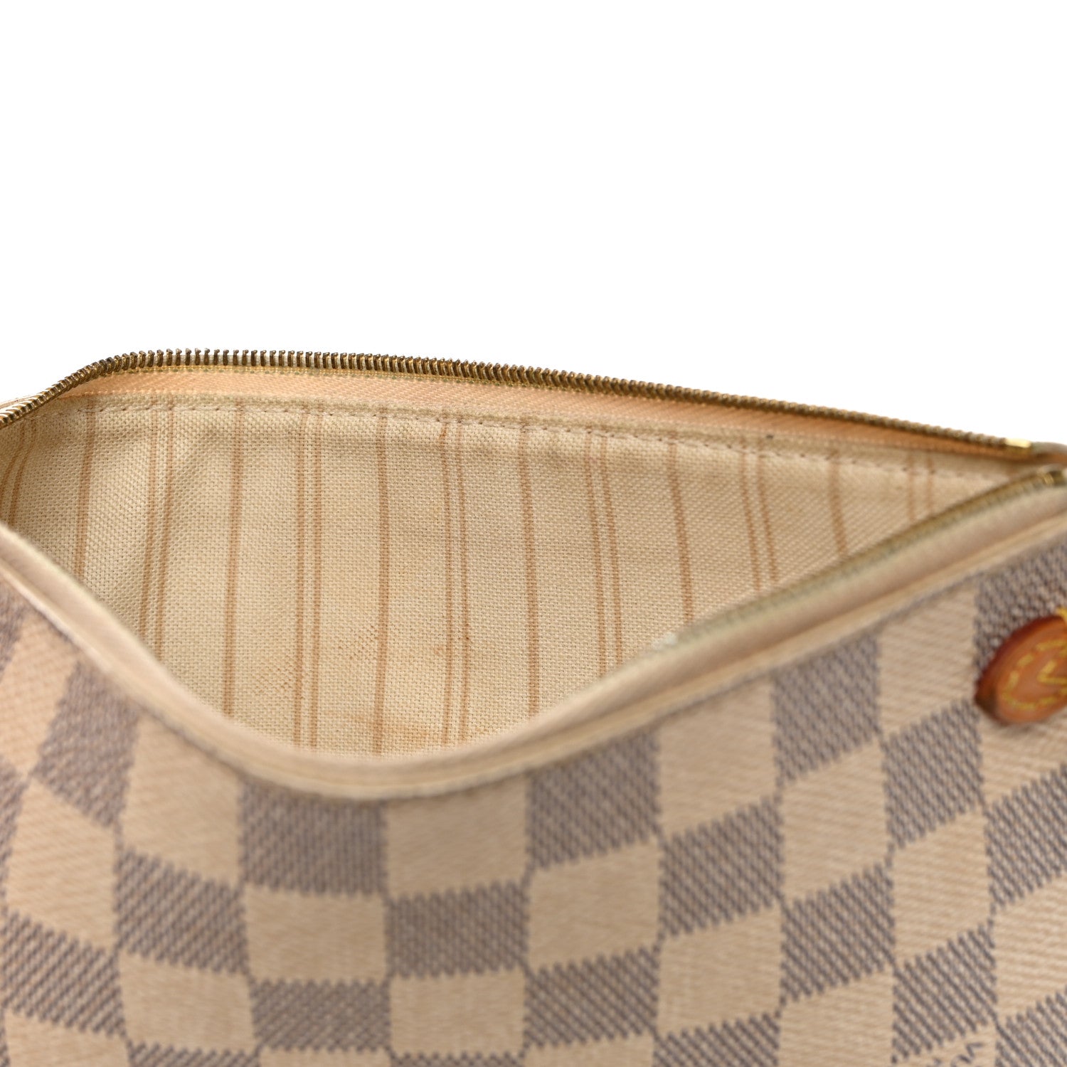 Louis Vuitton Damier Azur Neverfull MM GM Pochette 9 of 14