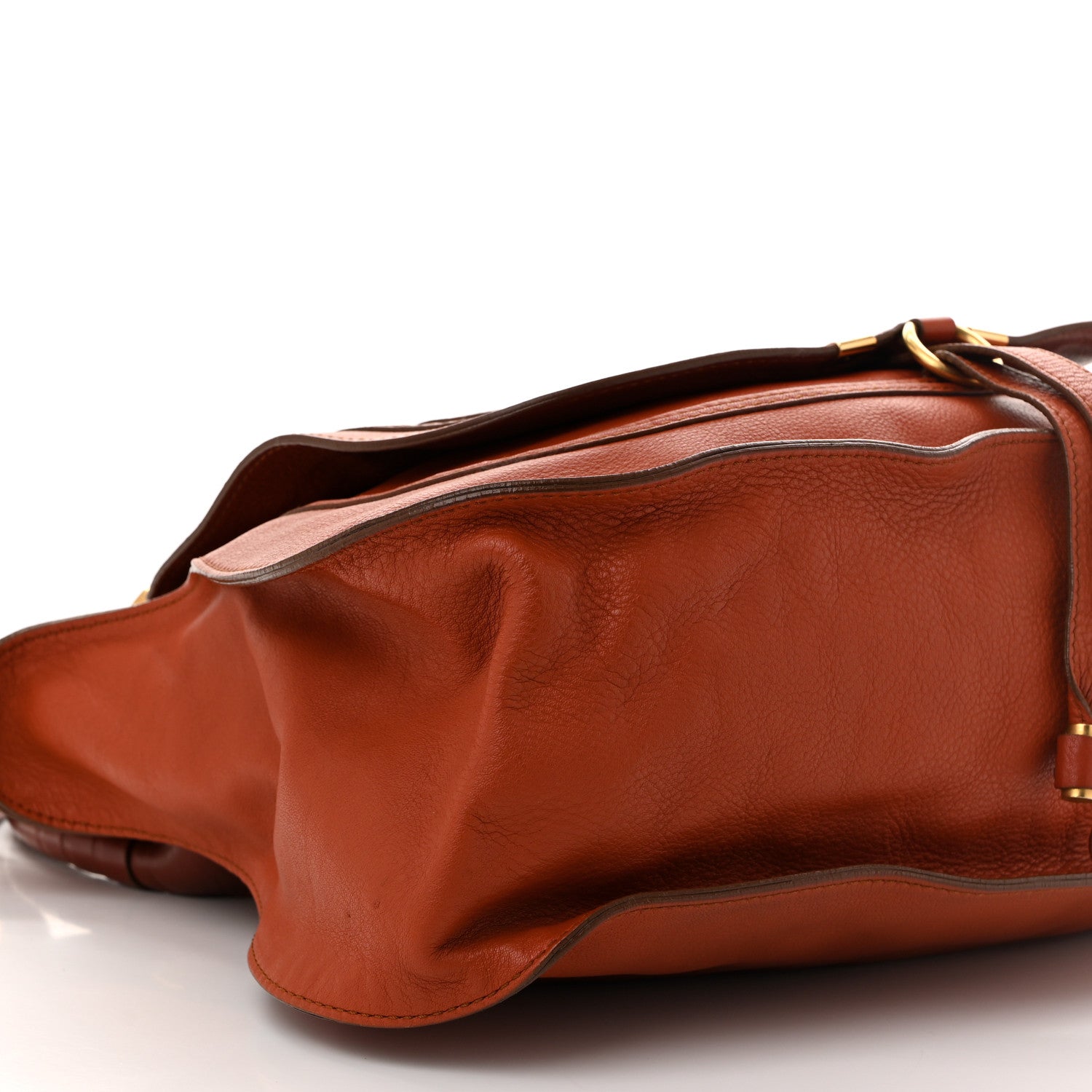 Chloe Calfskin Large Marcie Satchel Maple Leaf 9 of 11