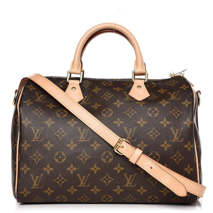 Louis Vuitton Monogram Speedy Bandouliere 30 1 of 8