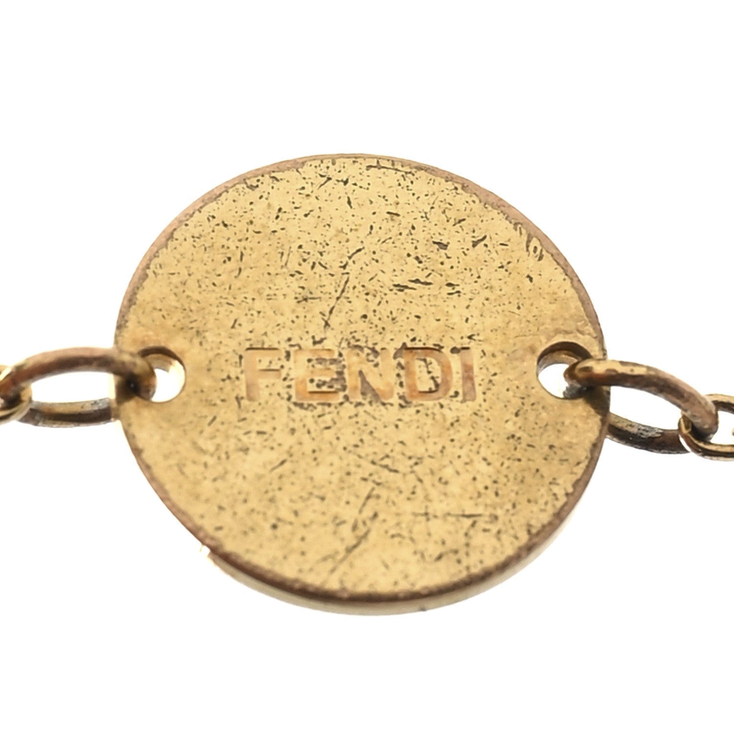 Fendi Metal Crystal F is Fendi Bracelet Gold 4 of 4