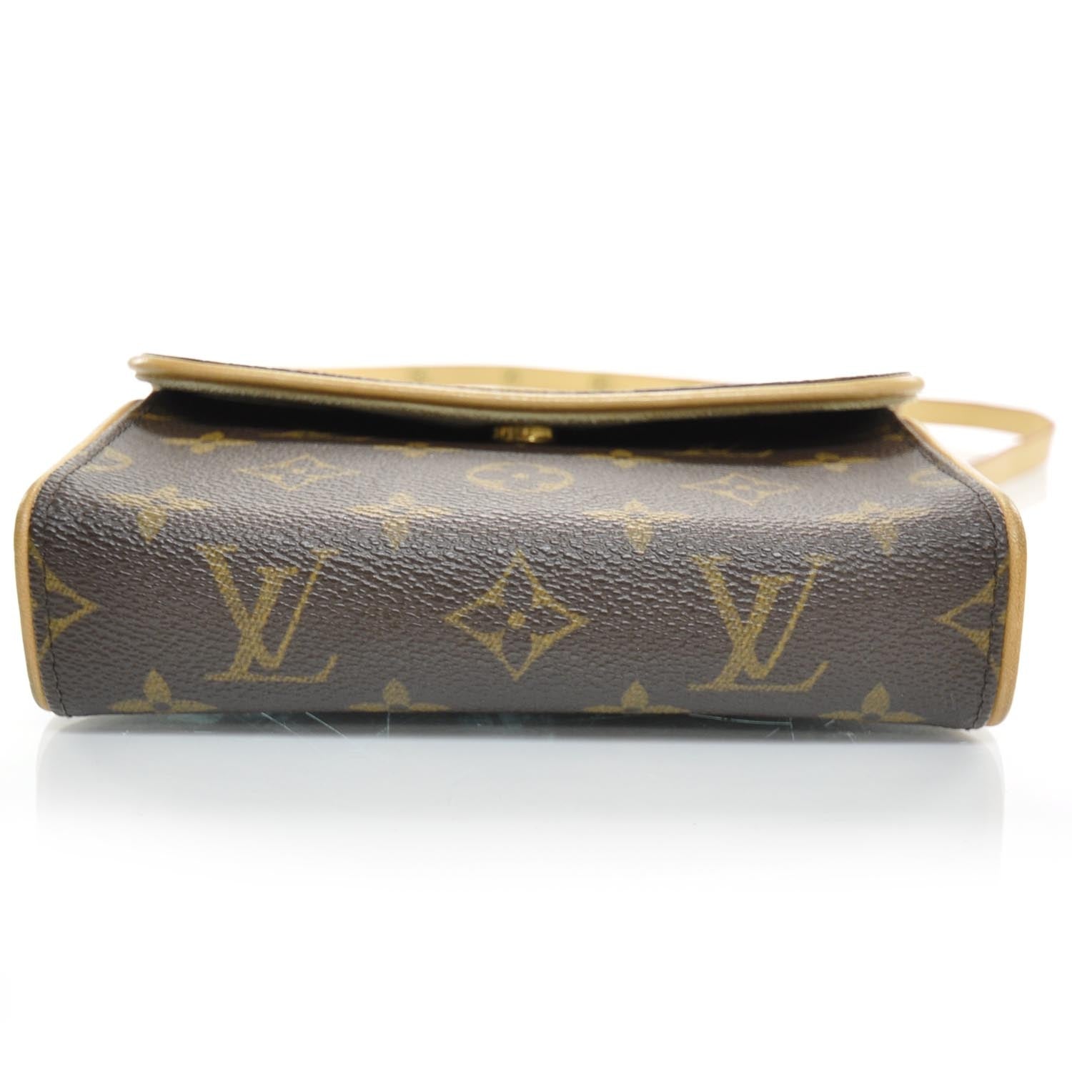 Louis Vuitton Monogram Pochette Florentine Bum Bag 4 of 9