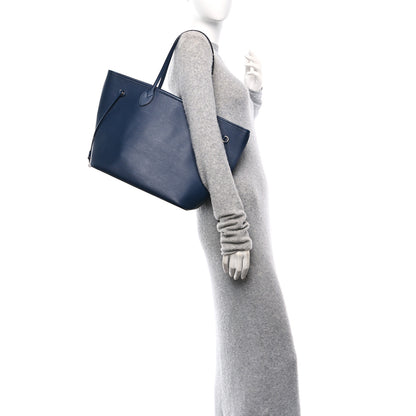Louis Vuitton Epi Neverfull MM Indigo 2 of 10