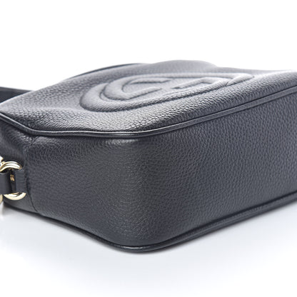 Gucci Pebbled Calfskin Small Soho Disco Bag Black 8 of 10