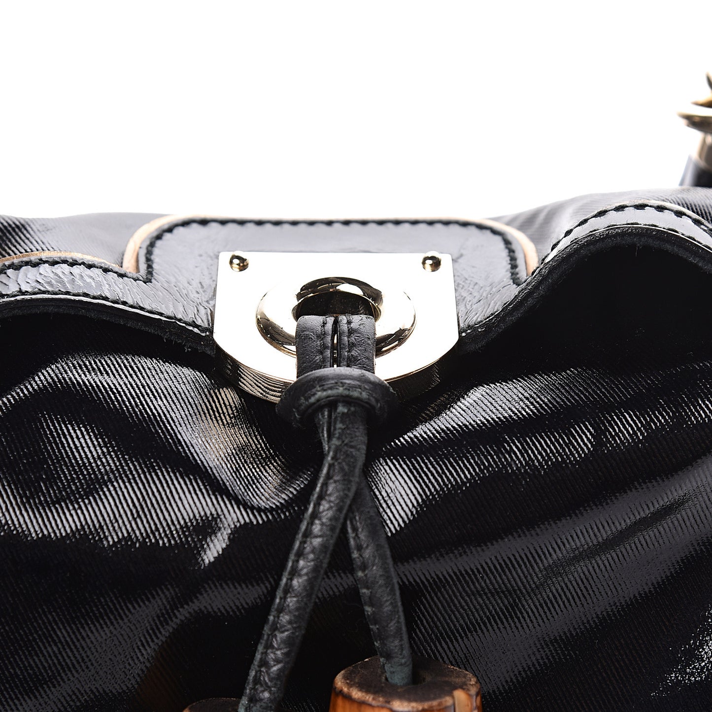 Coated Canvas Medium Indy Top Handle Hobo Black