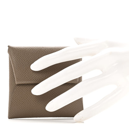 Hermes Epsom Bastia Coin Purse Etoupe 2 of 10