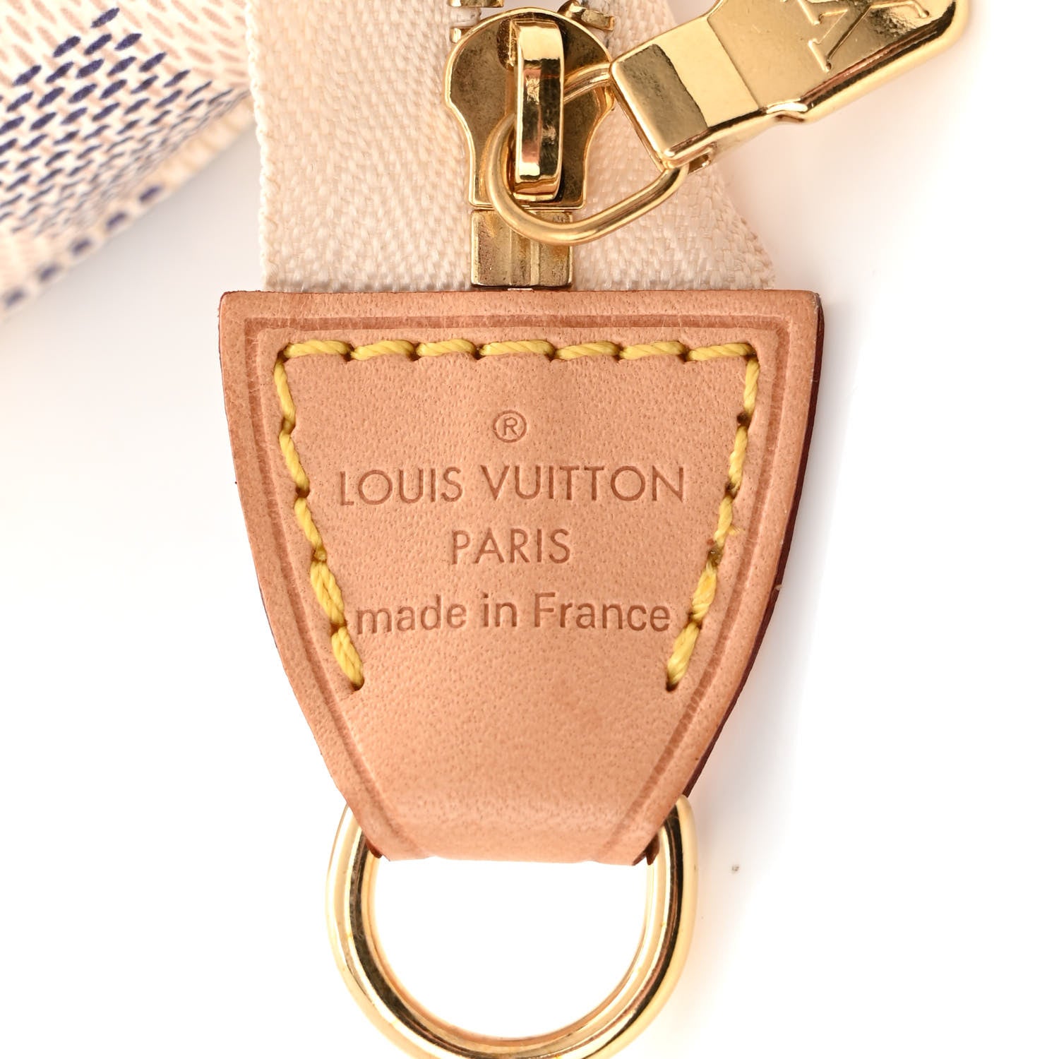 Louis Vuitton Damier Azur Pochette Accessories NM 6 of 10
