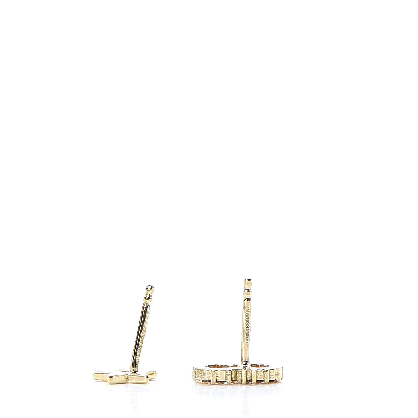 Crystal Dangle Earrings Gold