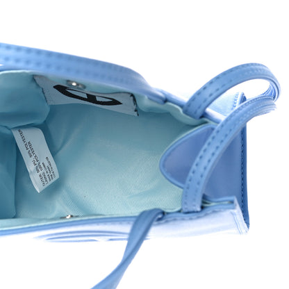 Telfar Vegan Leather Small Shopping Bag Cerulean 5 of 10