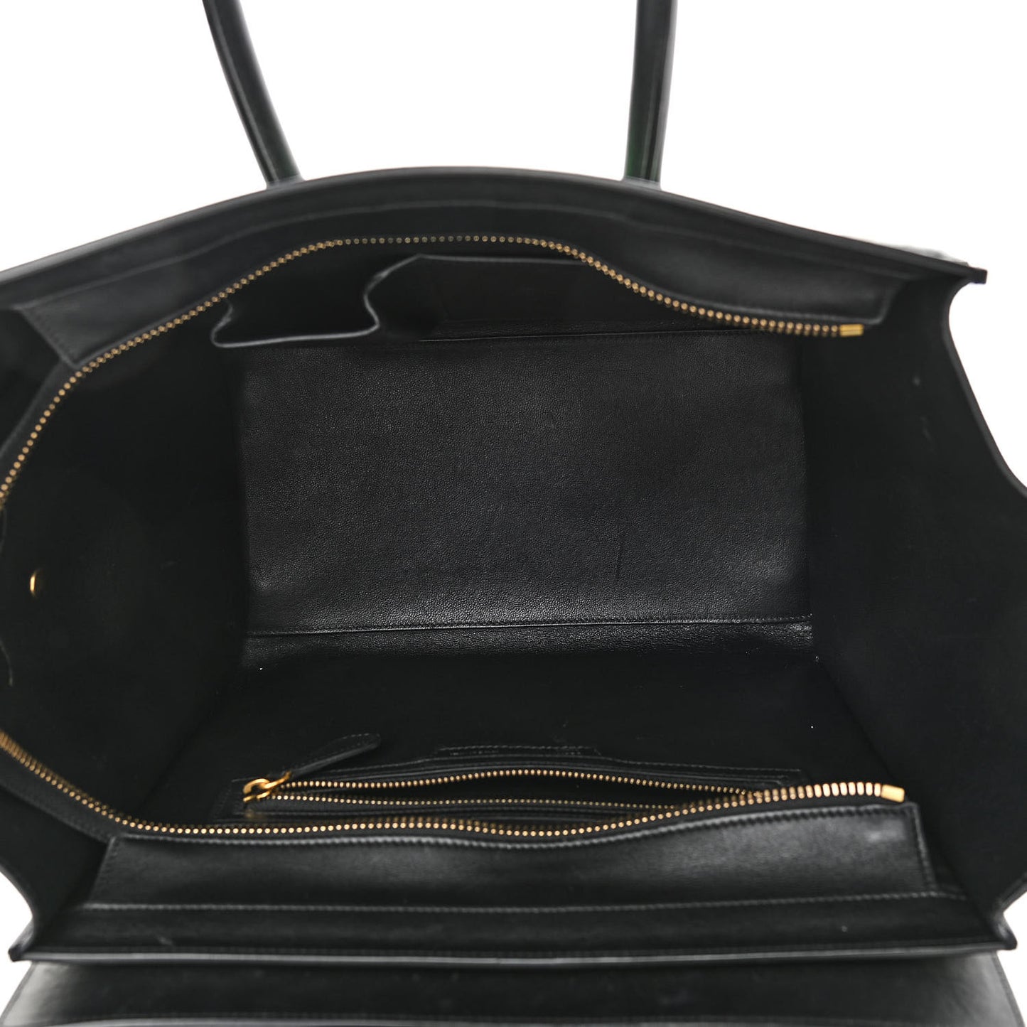 Smooth Calfskin Mini Bi-Color Luggage Grass