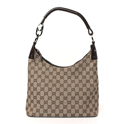 Gucci Monogram Shoulder Bag Dark Brown 1 of 9