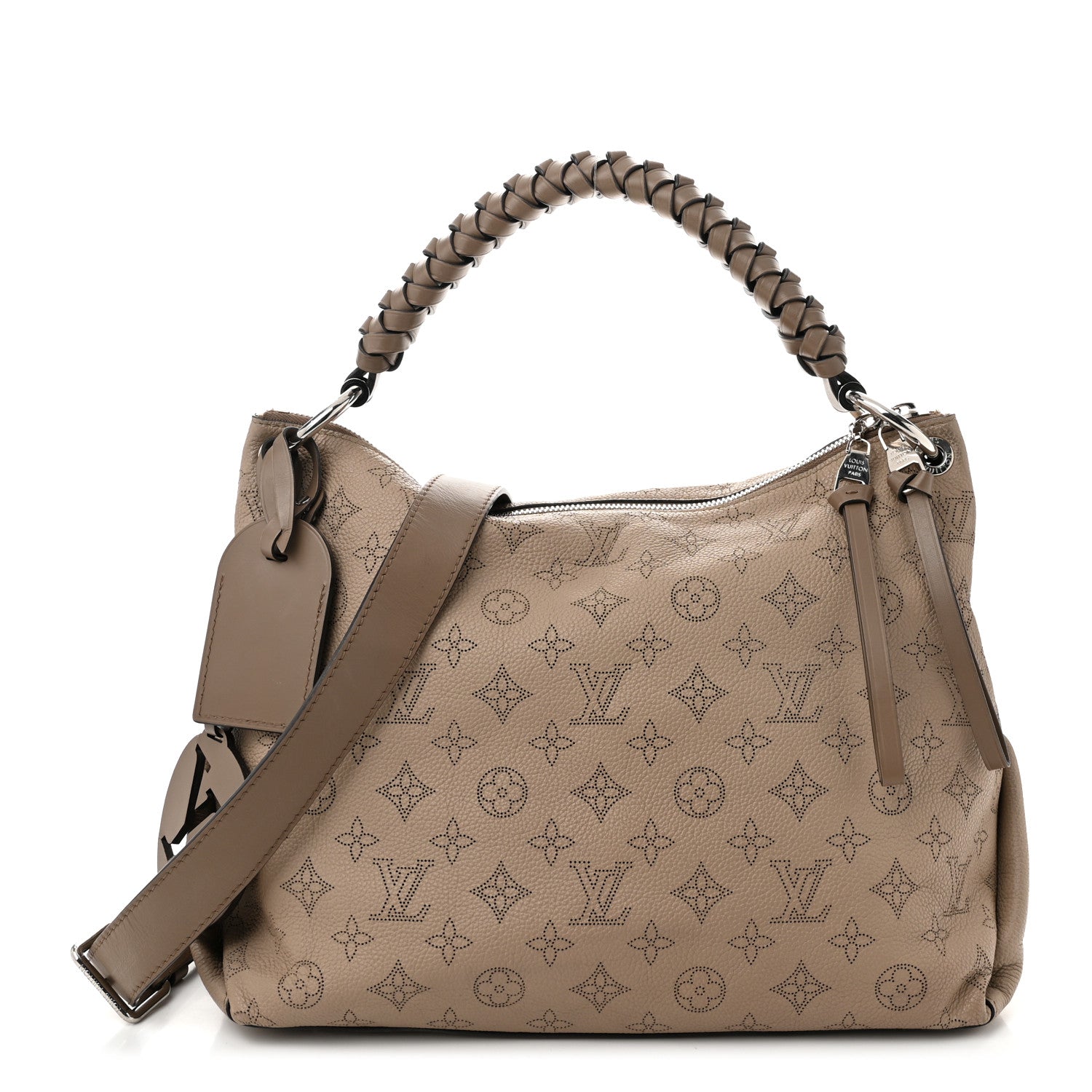 Louis Vuitton Mahina Beaubourg Hobo MM Galet 1 of 13