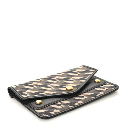 Mulberry Econyl Nylon Jacquard Calfskin Wallet Black 4 of 10