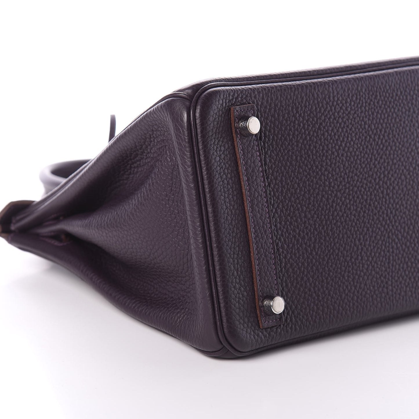 Taurillon Clemence Birkin 30 Raisin