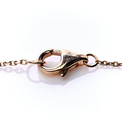 Cartier 18K Pink Yellow White Gold Diamond Trinity Pendant Necklace 5 of 5