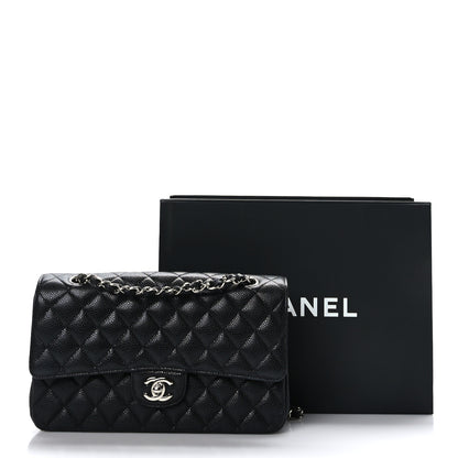 Chanel Caviar Quilted Medium Double Flap Black 10 of 10