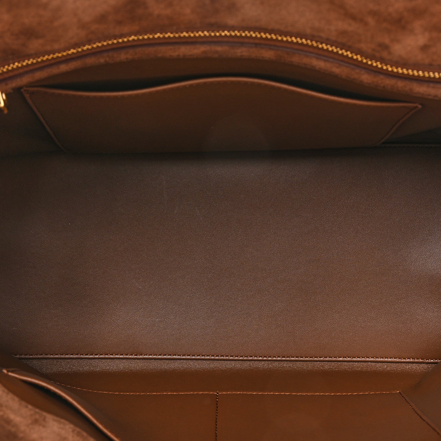 Celine Suede Medium Conti Brown 5 of 14