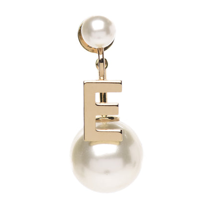 Christian Dior Pearl My ABCDior E Tribale Earring Gold 1 of 4