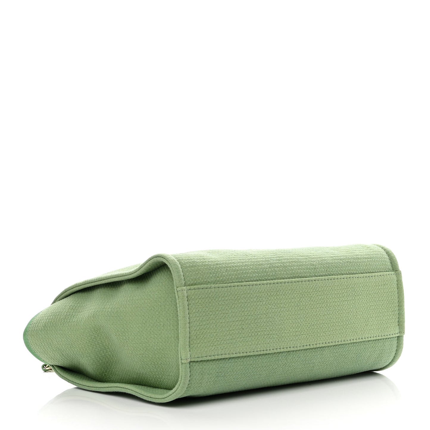 Mixed Fibers Small Deauville Tote Green