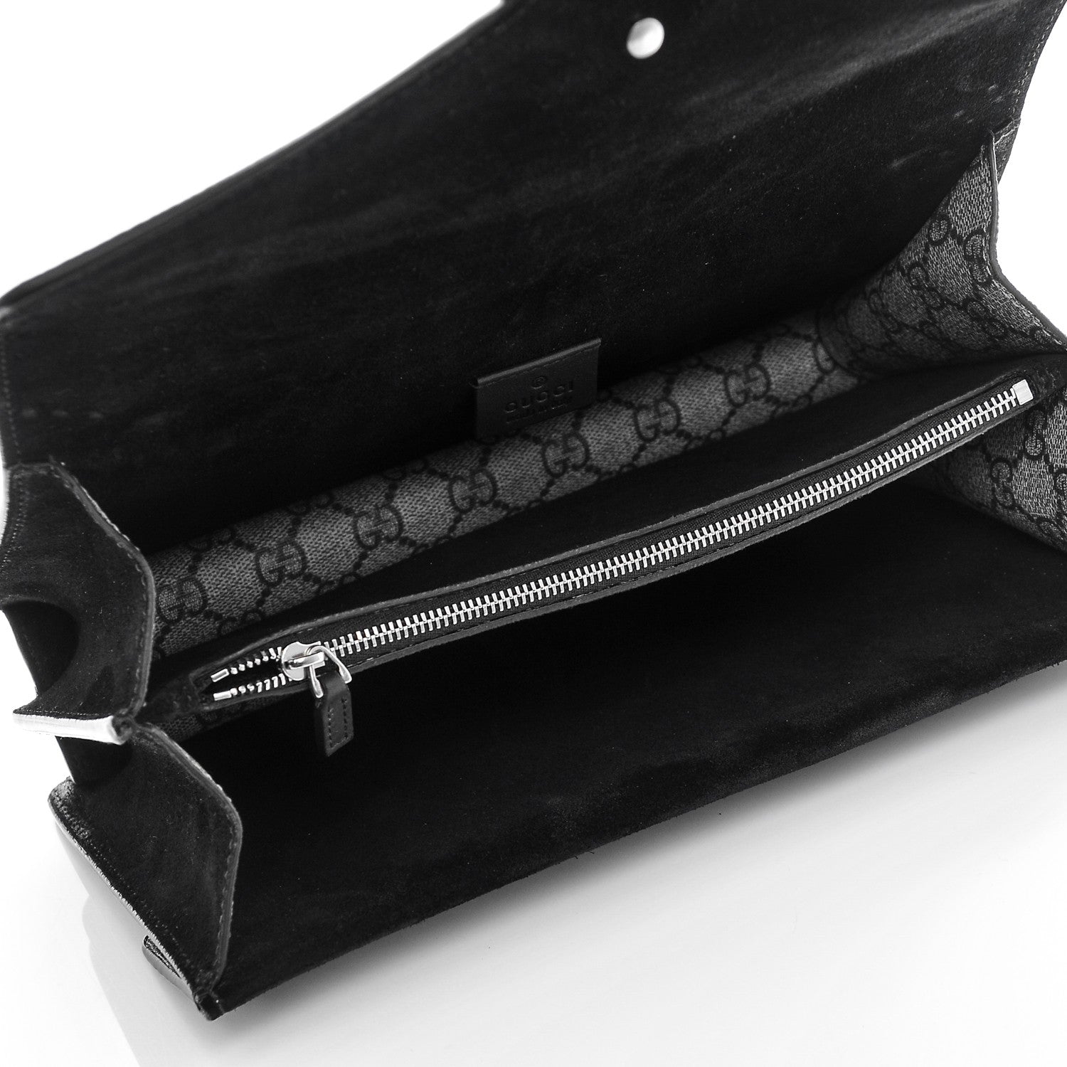 Gucci GG Supreme Monogram Small Dionysus Shoulder Bag Black 6 of 7