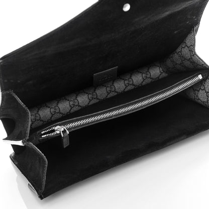 Gucci GG Supreme Monogram Small Dionysus Shoulder Bag Black 6 of 7