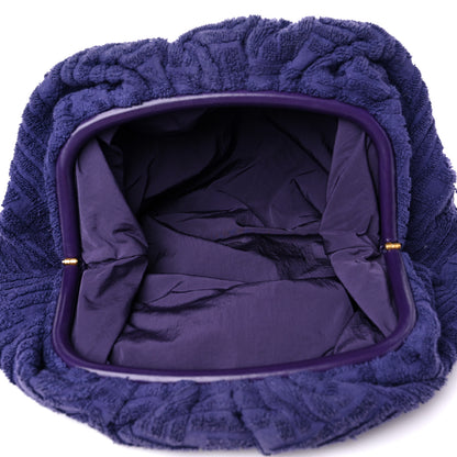 Bottega Veneta Sponge Fabric The Pouch Clutch Purple 5 of 11