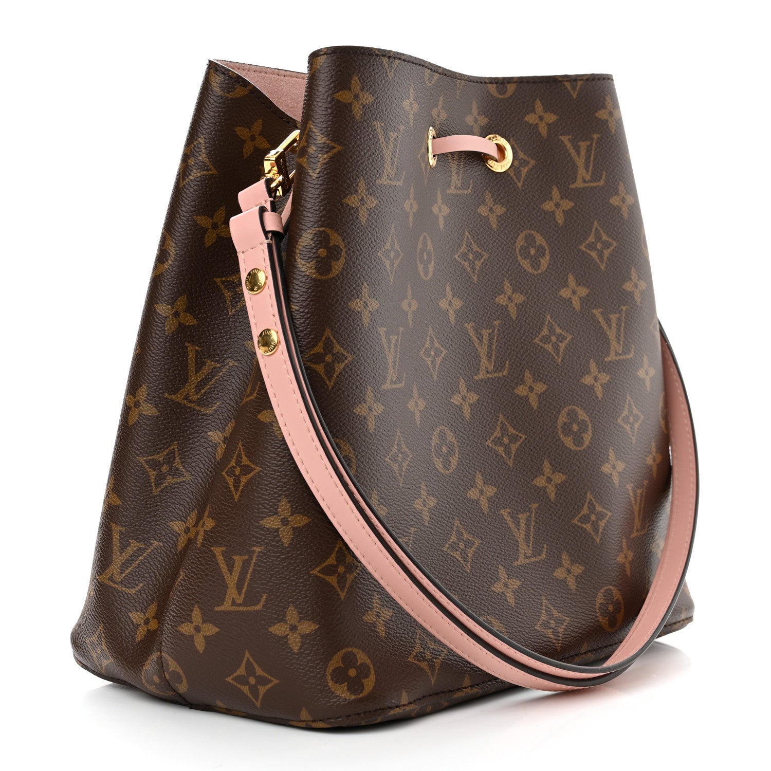 Louis Vuitton Monogram Neonoe MM Rose Poudre 3 of 9