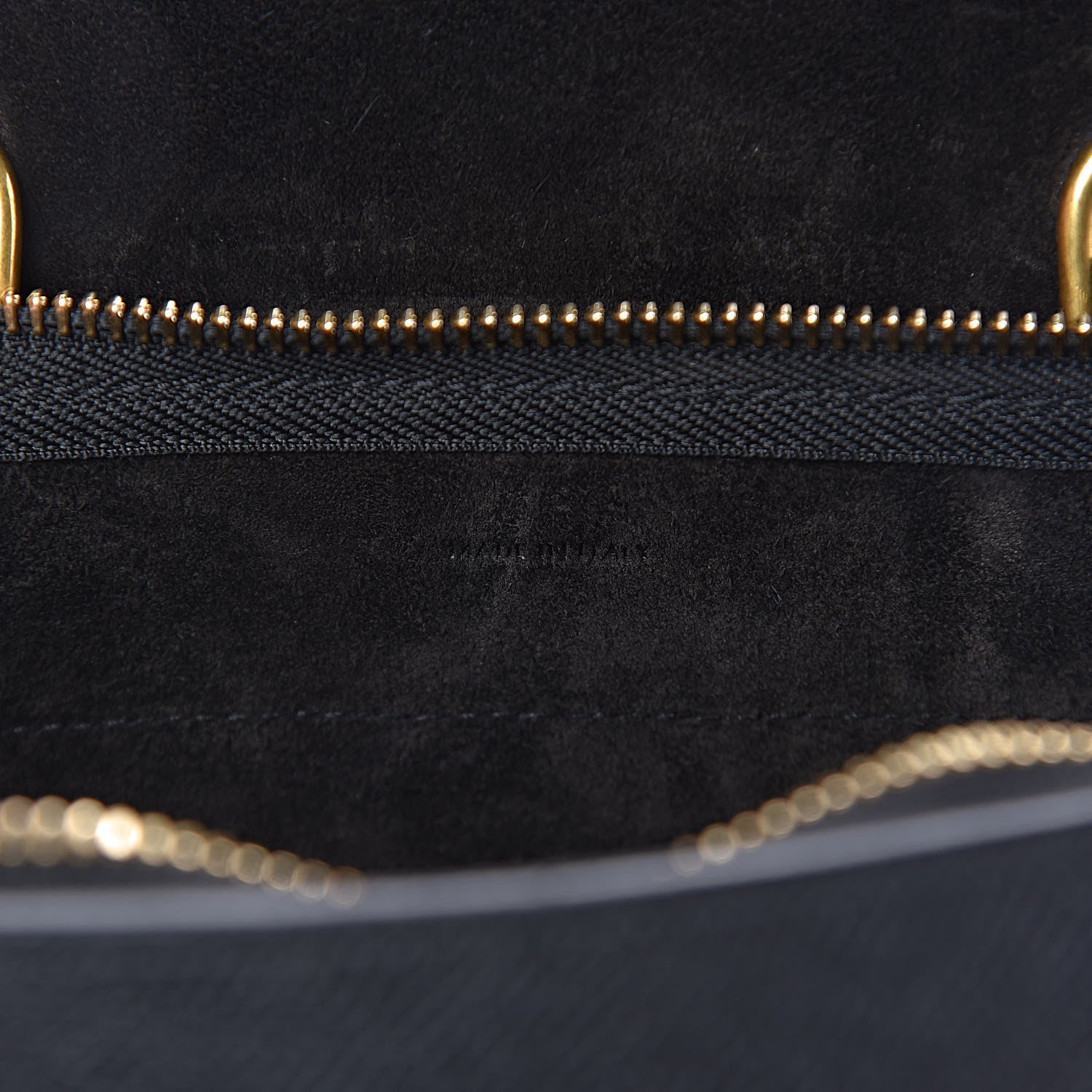 Celine Grained Calfskin Nano Belt Bag Black 6 of 10