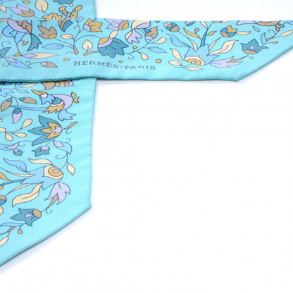 Hermes Silk Un Jardin Apres La Mousson Twilly Scarf 3 of 4