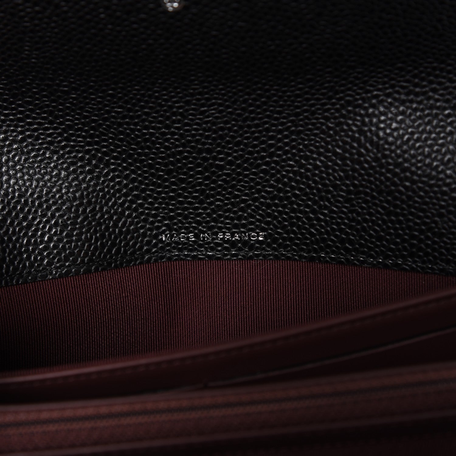 Chanel Caviar Quilted Large Flap Wallet Black 7 of 8