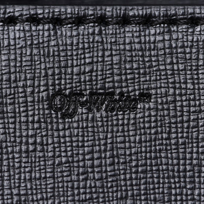 Off-White Calfskin Logo Belt Bag Crossbody Black 6 of 12