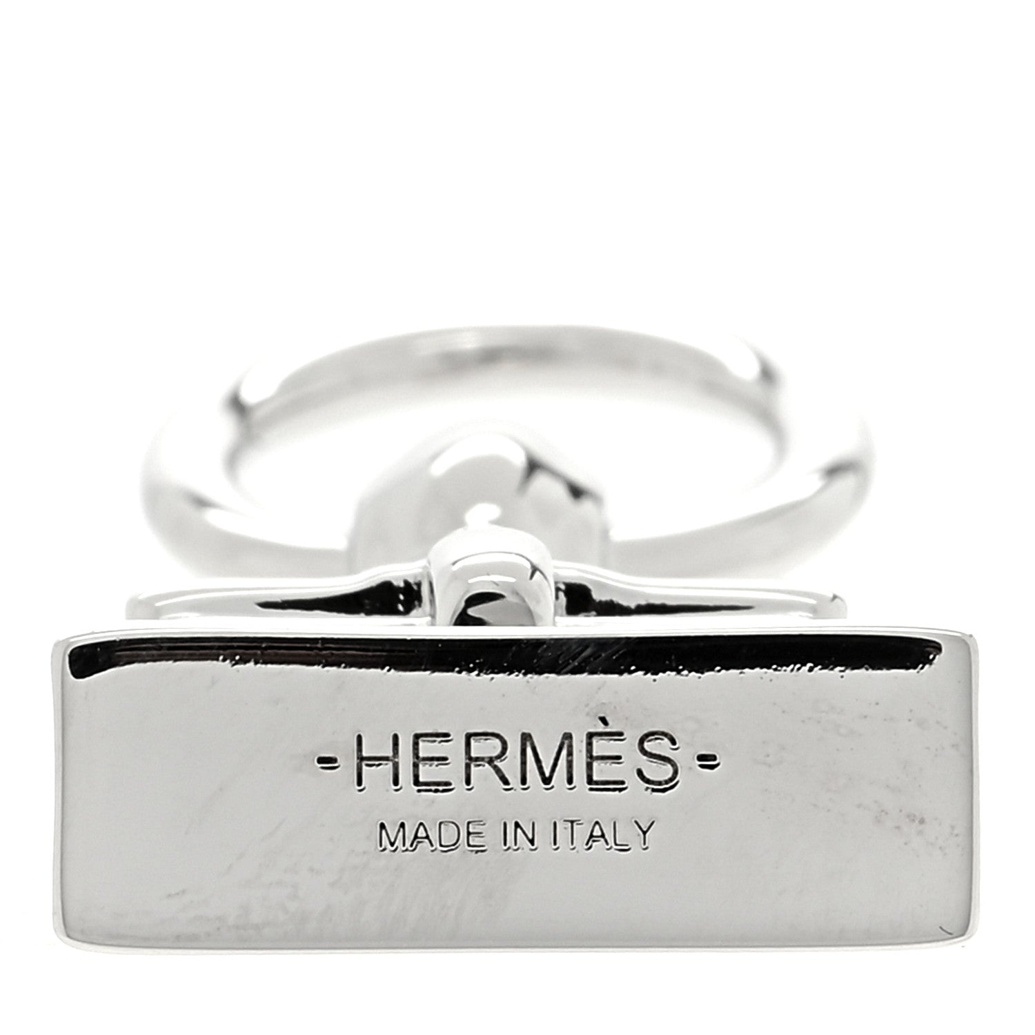 Hermes Palladium Mini Kelly Twilly Ring 3 of 3
