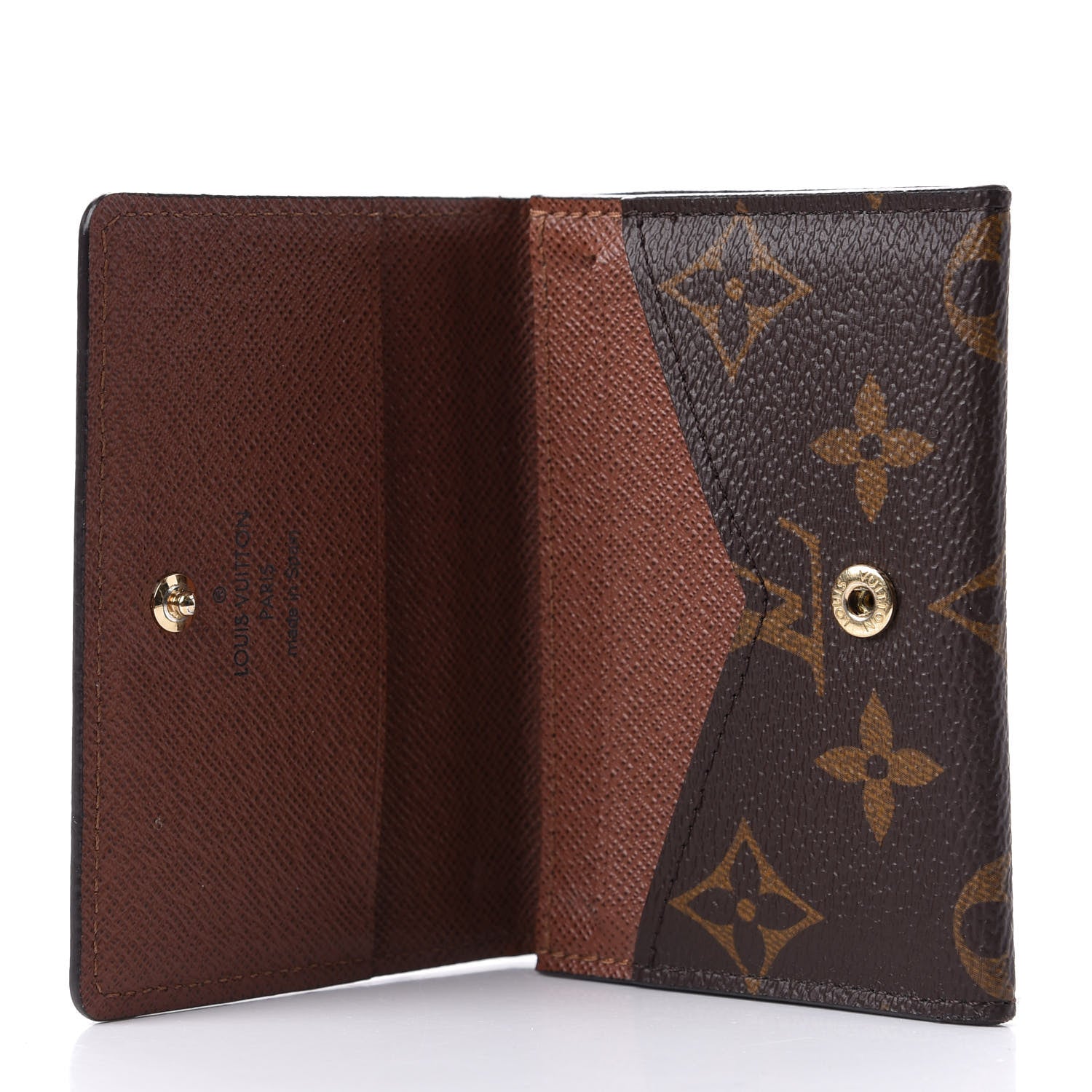 LOUIS VUITTON Carte Visite ブラウン LOUIS VUITTON Carte Visite