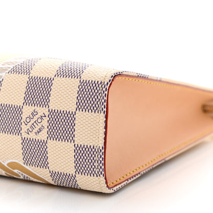 Louis Vuitton Damier Azur Nautical Toiletry Pouch On Chain 9 of 9
