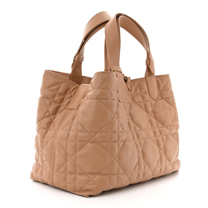 Christian Dior Calfskin Macrocannage Medium Toujours Tan 4 of 11