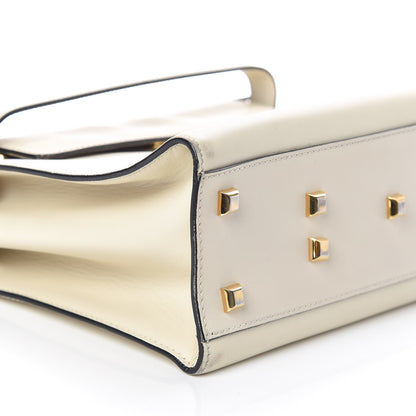 Valentino Garavani Vitello Medium My Rockstud Frame Bag Light Ivory 7 of 15
