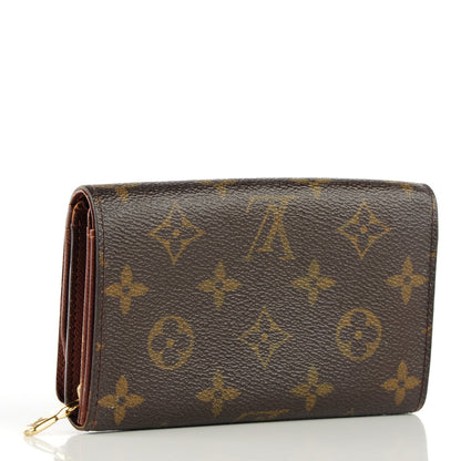 Louis Vuitton Monogram Porte-Monnaie Tresor Wallet 3 of 7