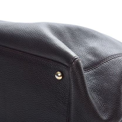 Chanel Calfskin Tall Cerf Tote Brown 18 of 25