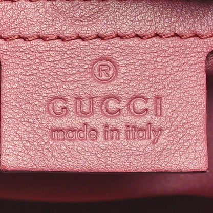 Gucci GG Supreme Monogram Blooms Medium Single Buckle Backpack Beige Multicolor Dry Rose 6 of 10