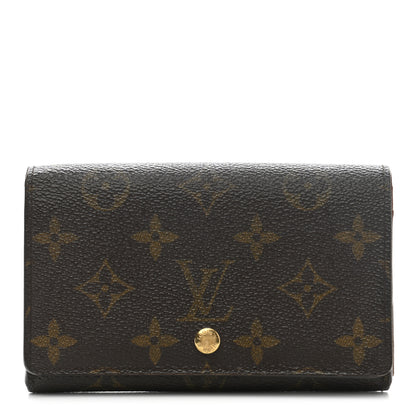 Louis Vuitton Monogram Porte-Monnaie Tresor Wallet 1 of 12