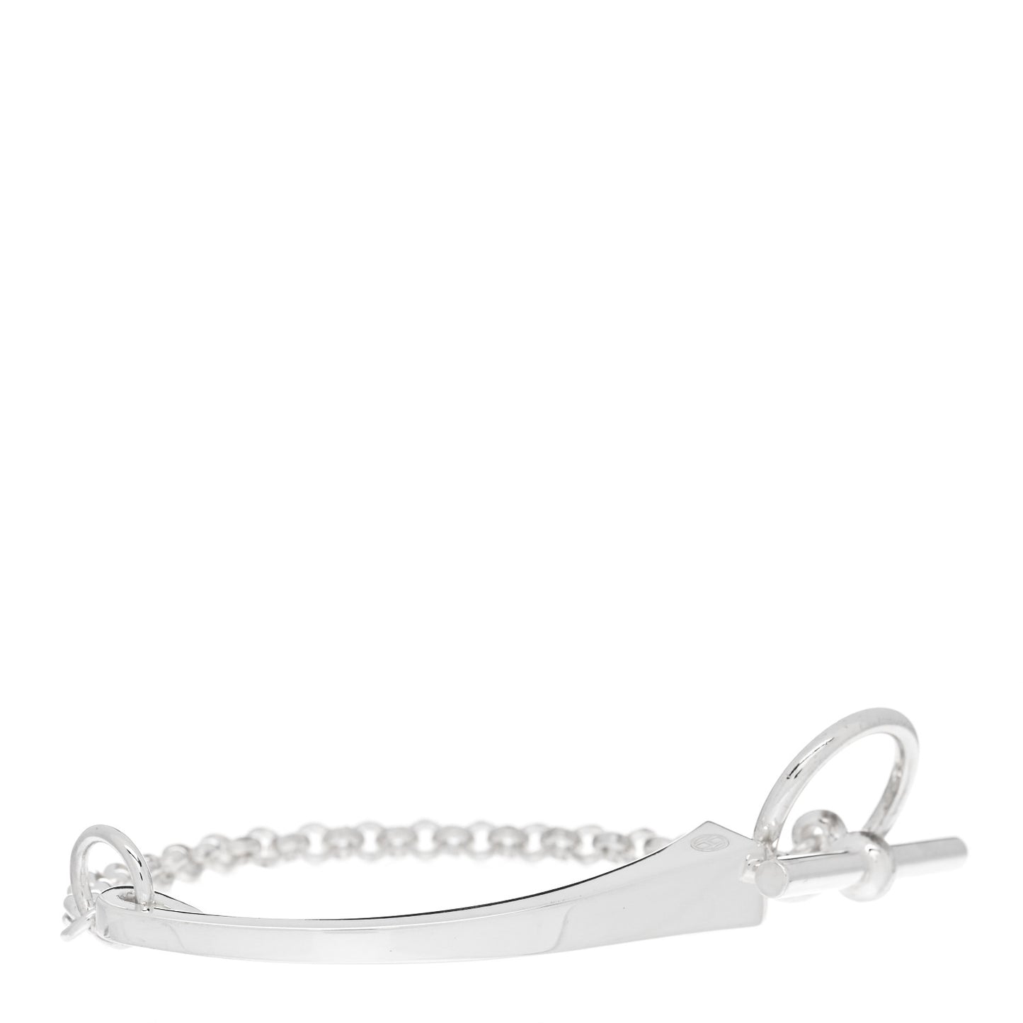 Sterling Silver Clou de Forge Toggle Bracelet SH