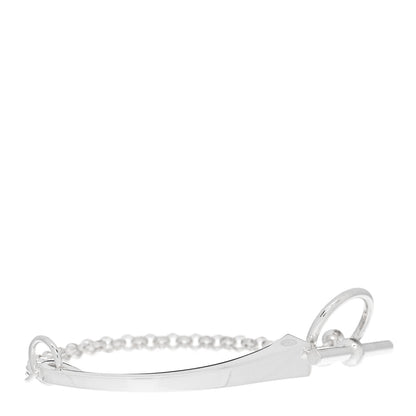 Hermes Sterling Silver Clou de Forge Toggle Bracelet SH 1 of 6