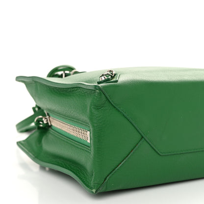 Balenciaga Calfskin Papier Mini A4 Tote Vert Emeraude 9 of 11