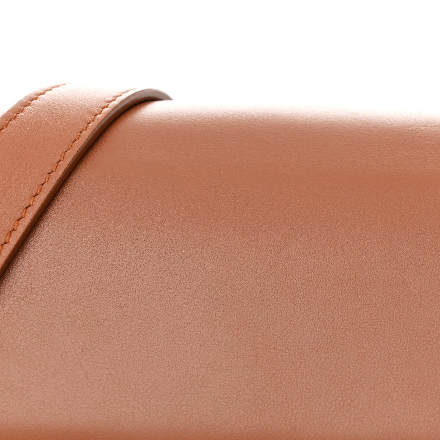 Smooth Calfskin Mini PS11 Classic Shoulder Bag Saddle