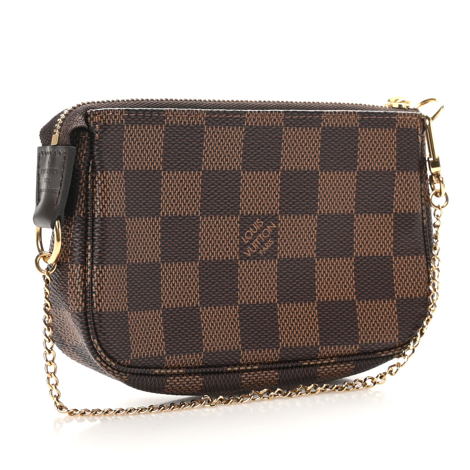 Louis Vuitton Damier Ebene Mini Pochette Accessories 3 of 8