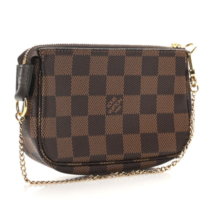 Louis Vuitton Damier Ebene Mini Pochette Accessories 3 of 8