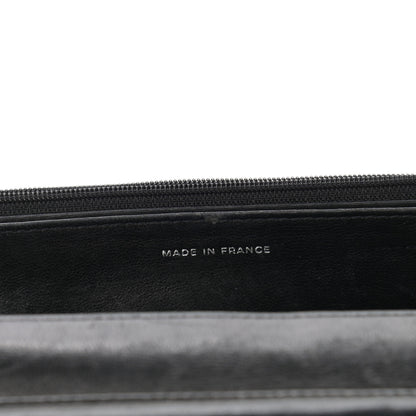 Chanel Caviar Timeless CC Wallet On Chain WOC Black 7 of 12